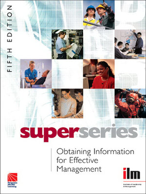 cover image of Obtaining Information for Effective Management